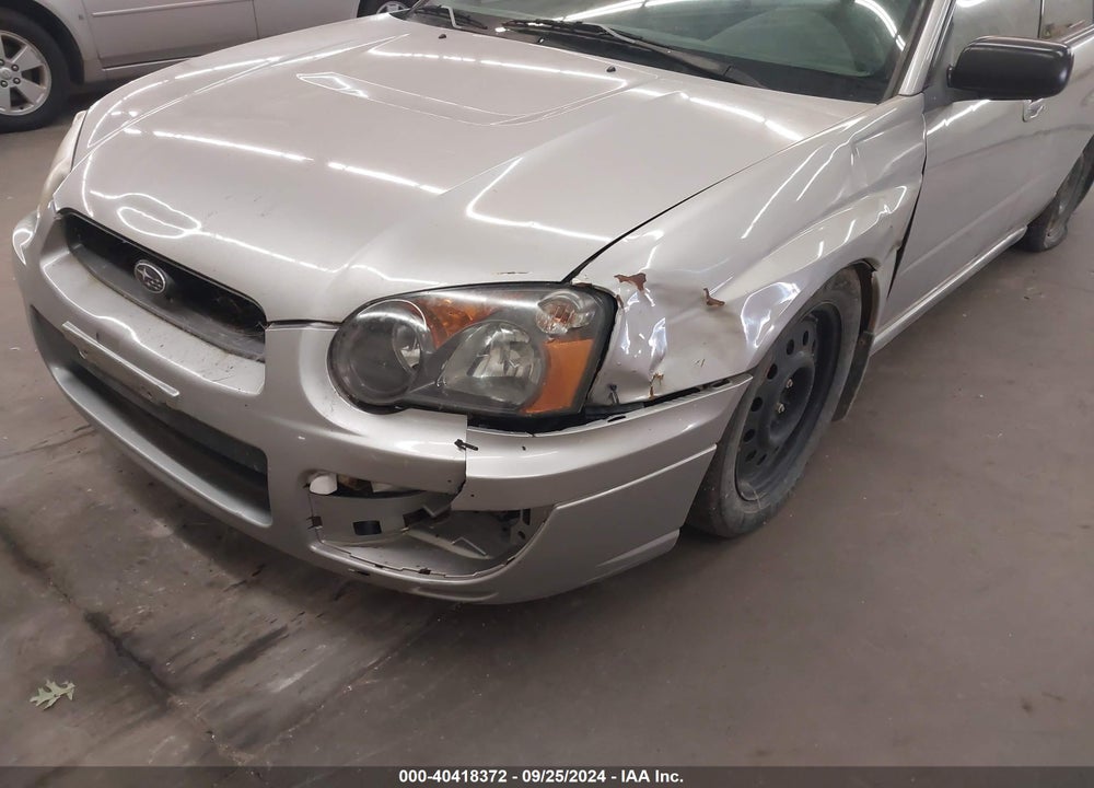 2005 SUBARU IMPREZA 2.5RS VIN: JF1GD67525H510145