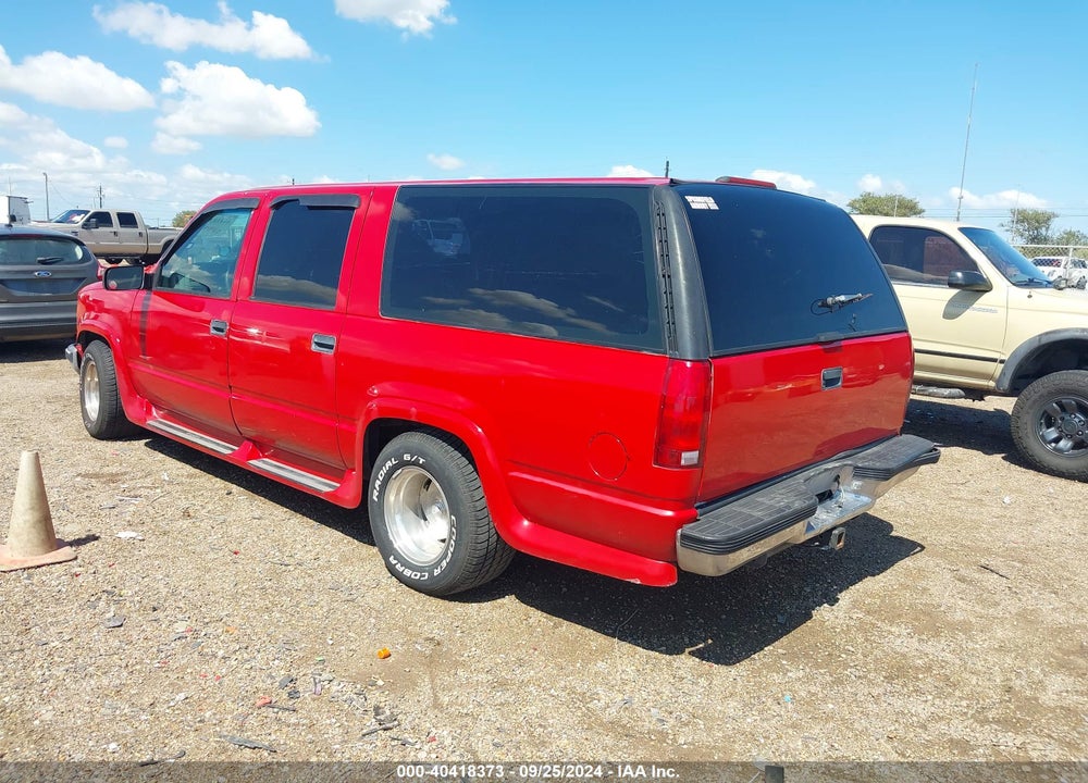 1995 CHEVROLET SUBURBAN C1500 VIN: 1GNEC16K4SJ360825