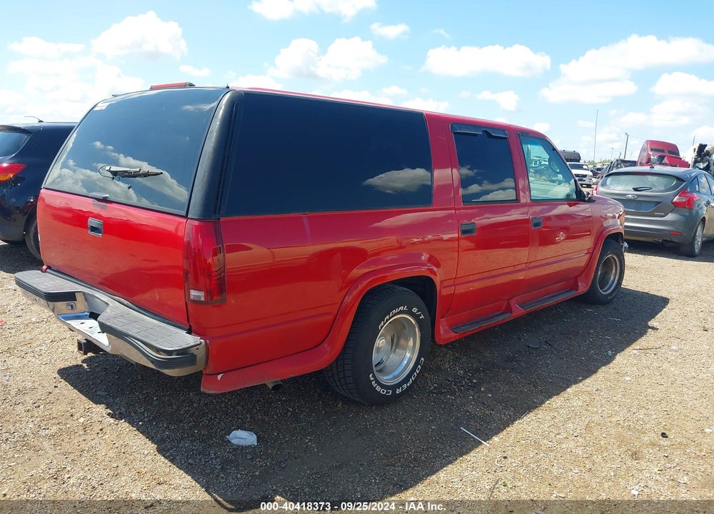 1995 CHEVROLET SUBURBAN C1500 VIN: 1GNEC16K4SJ360825