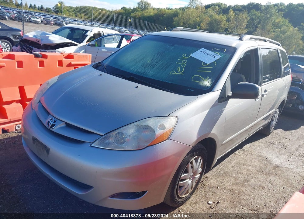 2007 TOYOTA SIENNA LE VIN: 5TDZK23C27S054510