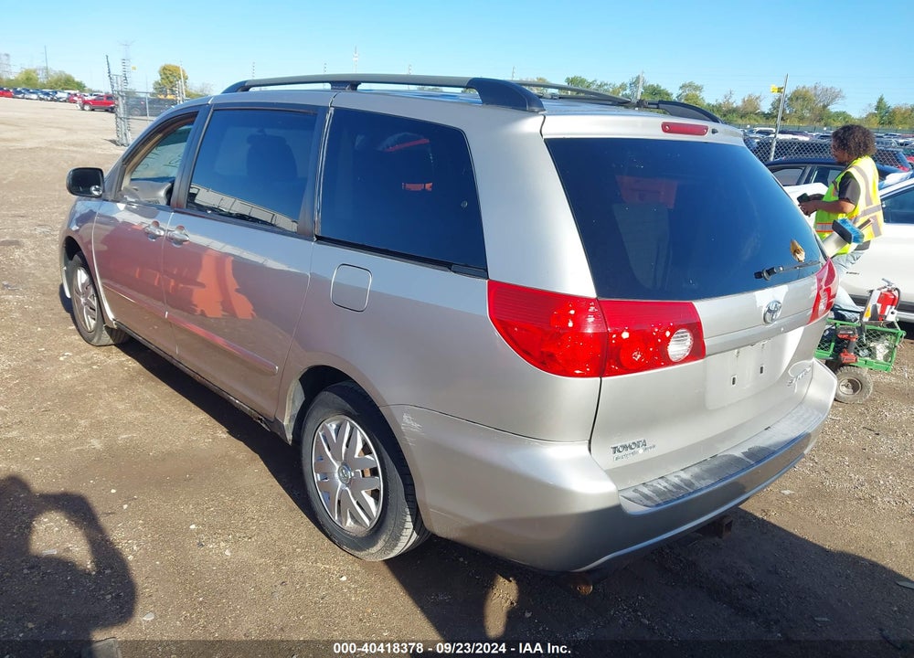 2007 TOYOTA SIENNA LE VIN: 5TDZK23C27S054510