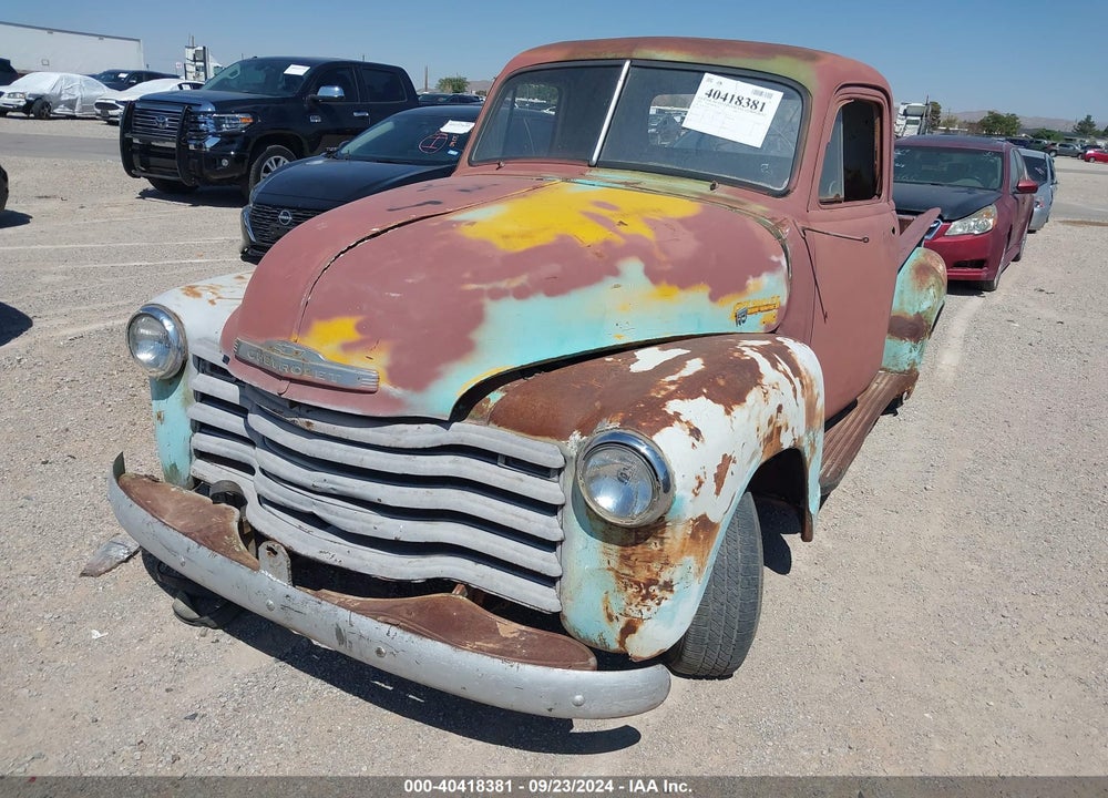 1952 CHEVROLET PK VIN: KBA359799
