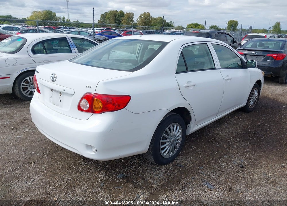 2010 TOYOTA COROLLA LE VIN: 1NXBU4EE1AZ236171