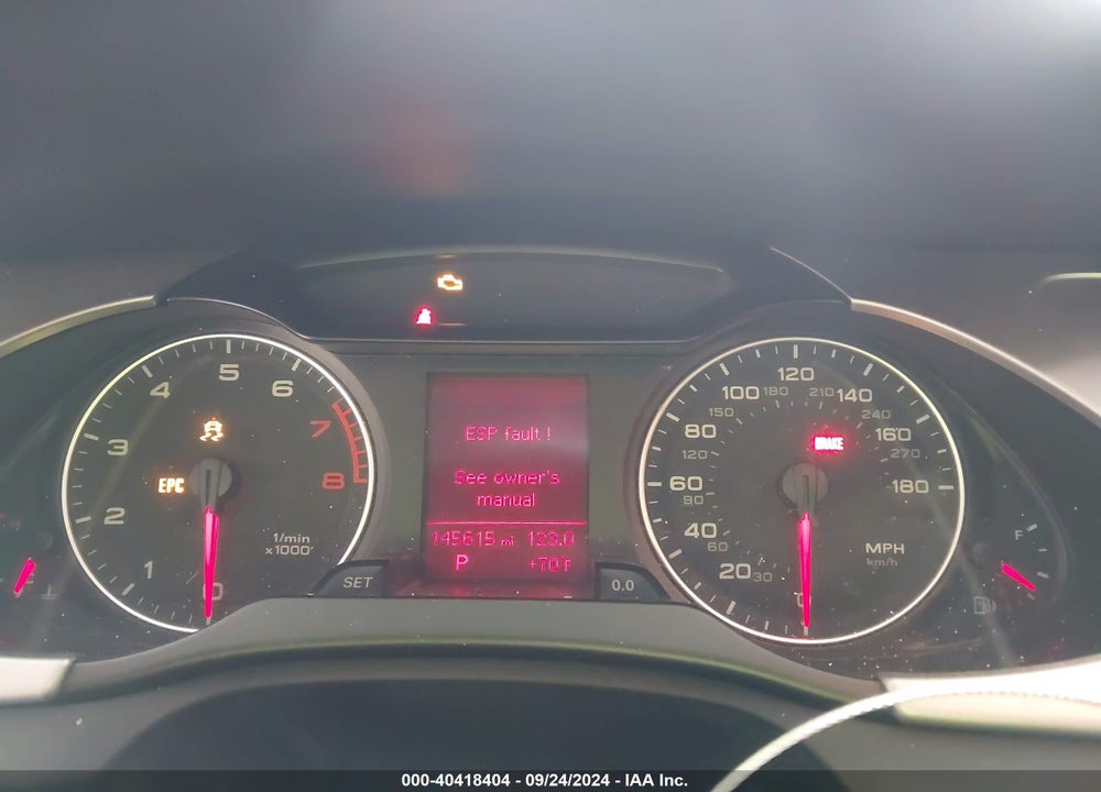 2009 AUDI A4 2.0T PREMIUM VIN: WAULF78K39N024297