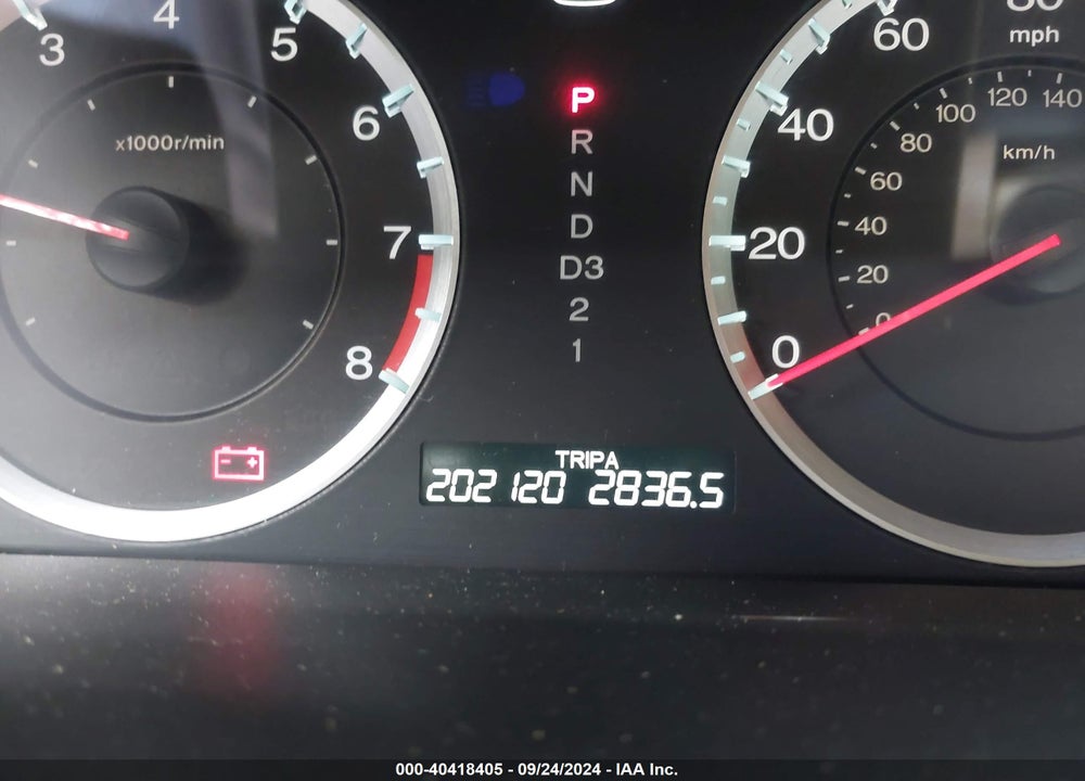 2009 HONDA ACCORD 2.4 EX-L VIN: 1HGCS12889A009666