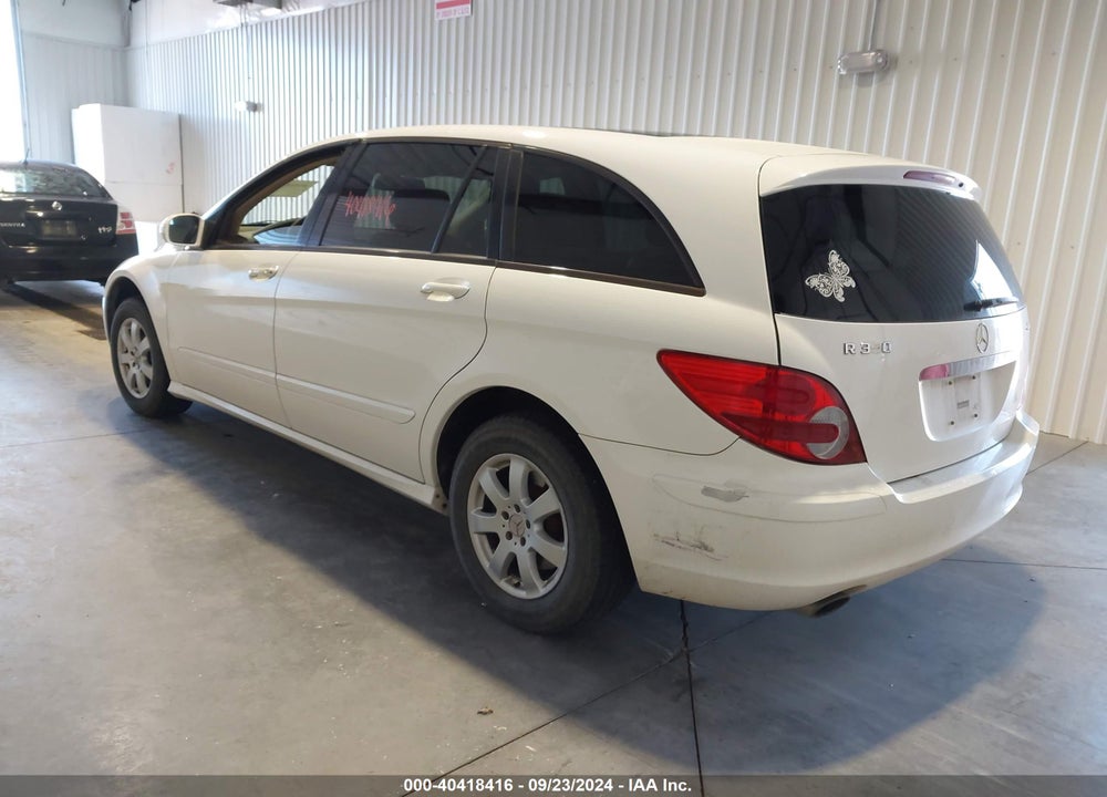 2006 MERCEDES-BENZ R 350 4MATIC VIN: 4JGCB65E36A026783