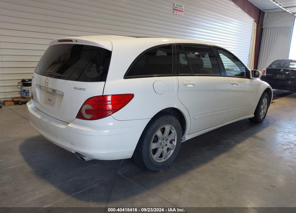 2006 MERCEDES-BENZ R 350 4MATIC VIN: 4JGCB65E36A026783