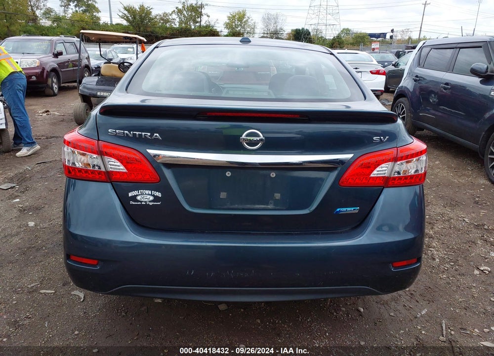 2013 NISSAN SENTRA SV VIN: 3N1AB7AP9DL774911