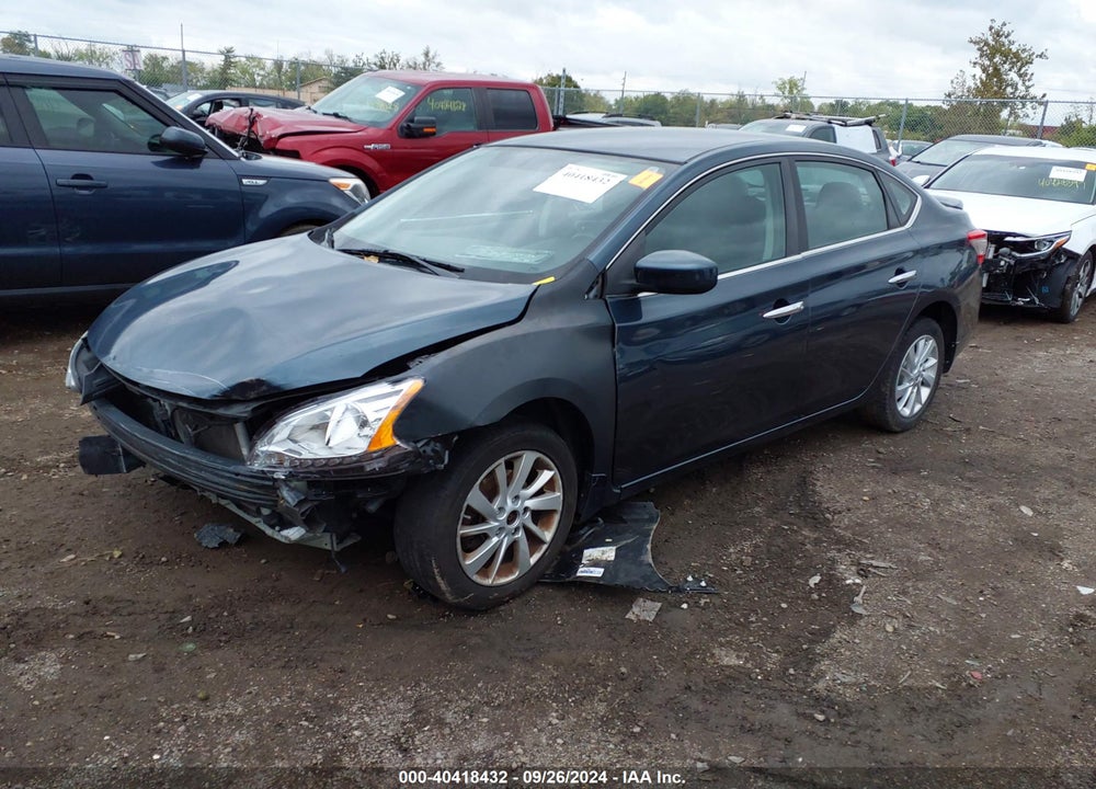 2013 NISSAN SENTRA SV VIN: 3N1AB7AP9DL774911