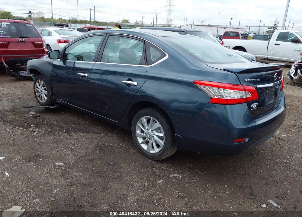 2013 NISSAN SENTRA SV VIN: 3N1AB7AP9DL774911