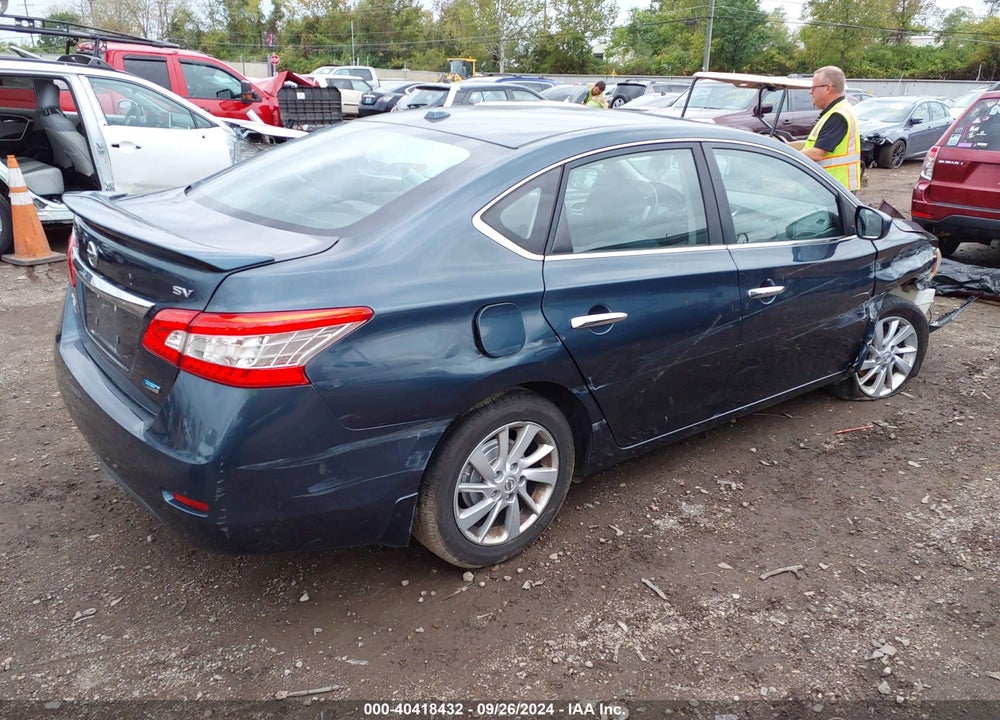 2013 NISSAN SENTRA SV VIN: 3N1AB7AP9DL774911