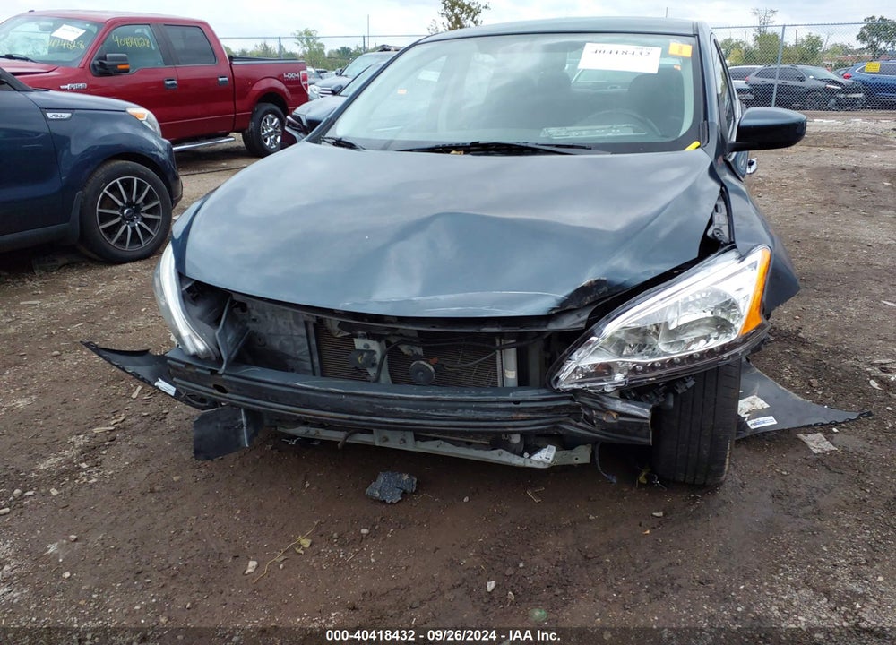 2013 NISSAN SENTRA SV VIN: 3N1AB7AP9DL774911