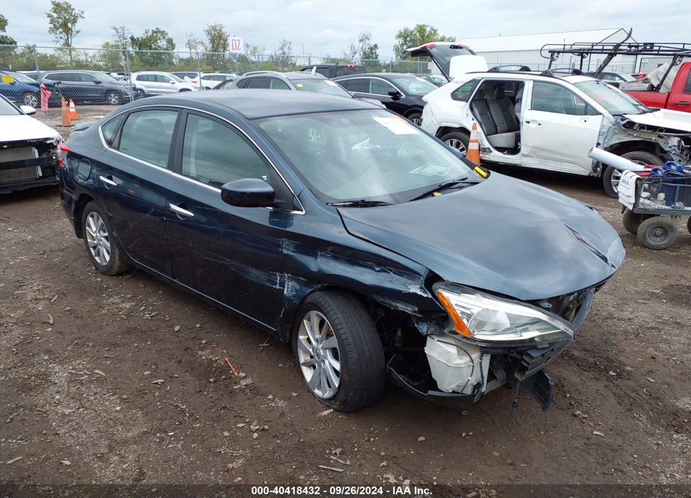 2013 NISSAN SENTRA SV VIN: 3N1AB7AP9DL774911