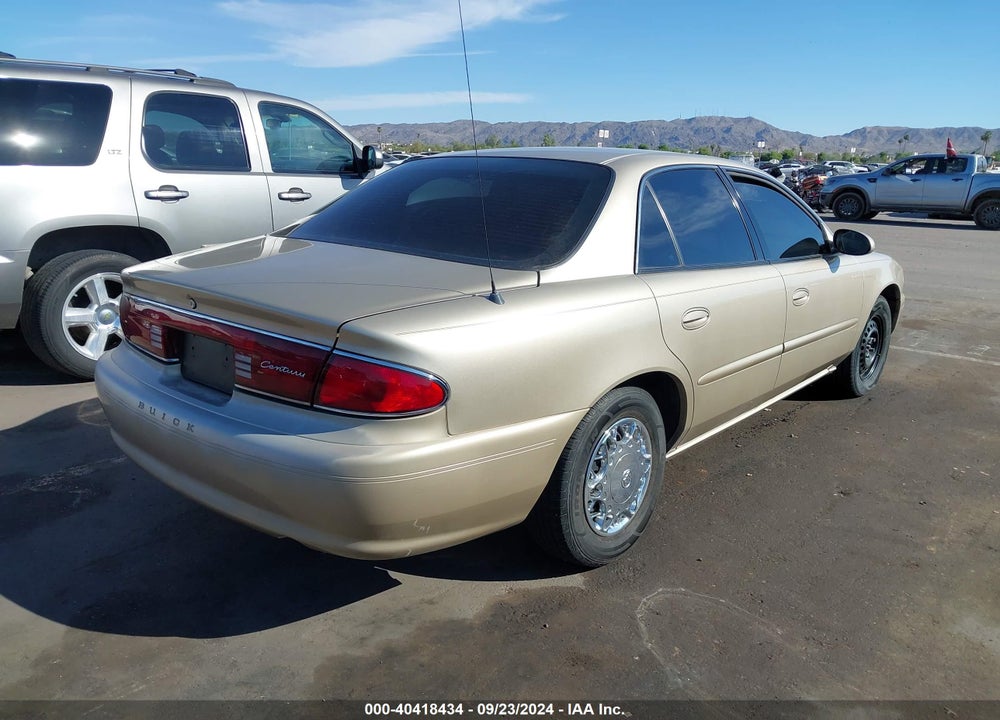 2004 BUICK CENTURY VIN: 2G4WS52J041186975