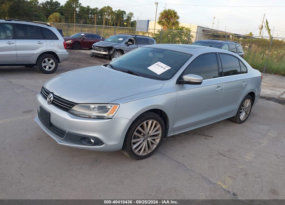 2014 VOLKSWAGEN JETTA 1.8T SEL VIN: 3VWL07AJ4EM389465