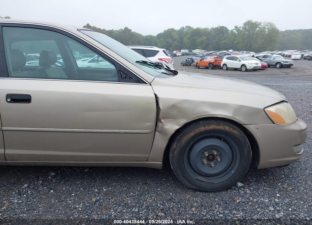 2000 TOYOTA AVALON XLS VIN: 4T1BF28B6YU038681