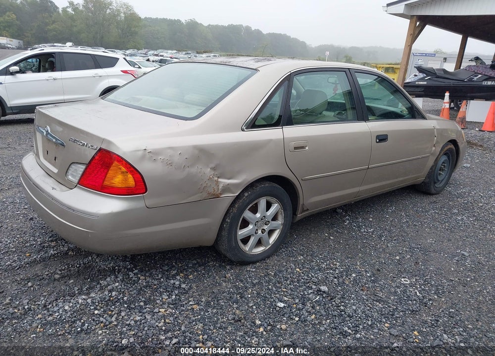 2000 TOYOTA AVALON XLS VIN: 4T1BF28B6YU038681