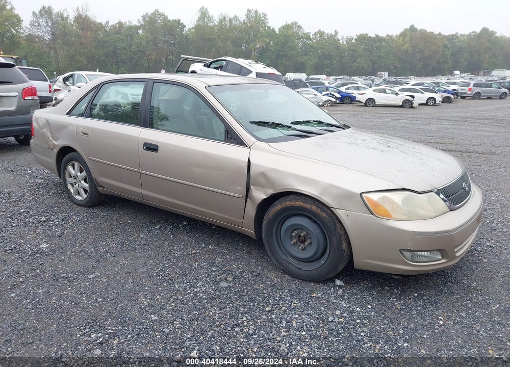 2000 TOYOTA AVALON XLS VIN: 4T1BF28B6YU038681