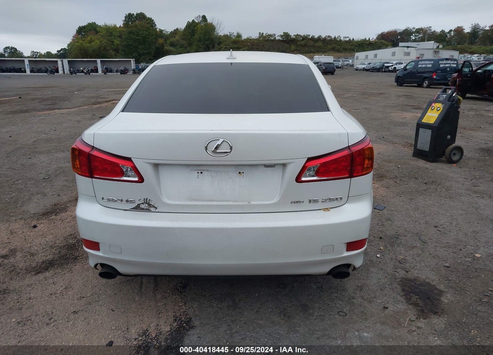 2009 LEXUS IS 250 VIN: JTHCK262595032596