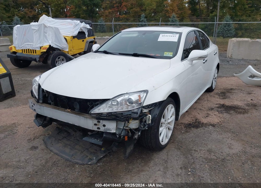 2009 LEXUS IS 250 VIN: JTHCK262595032596