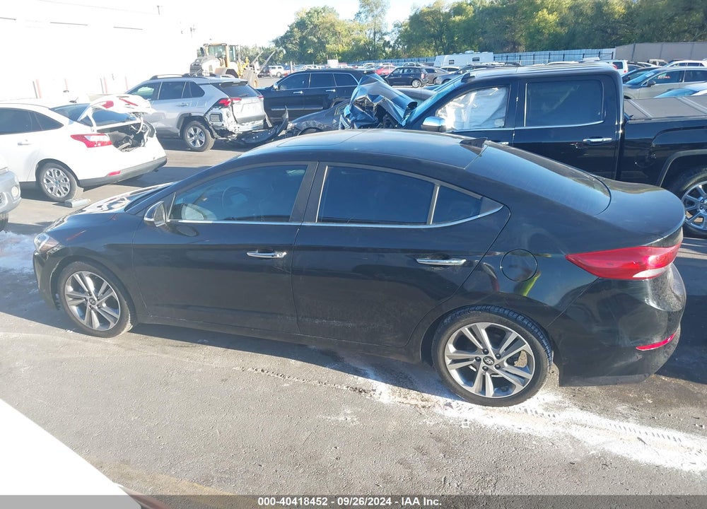 2017 HYUNDAI ELANTRA LIMITED/SE/VALUE EDITION VIN: KMHD84LFXHU269236