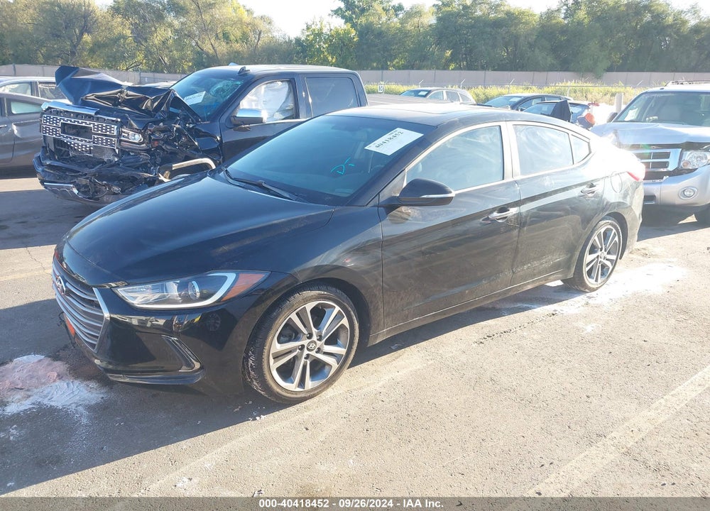 2017 HYUNDAI ELANTRA LIMITED/SE/VALUE EDITION VIN: KMHD84LFXHU269236
