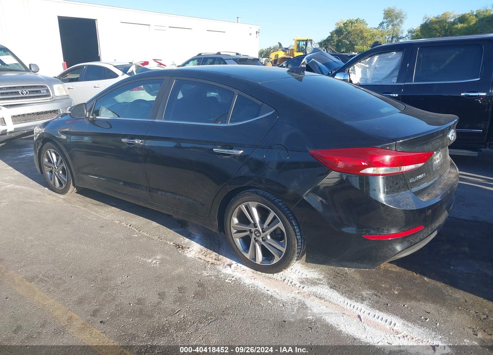 2017 HYUNDAI ELANTRA LIMITED/SE/VALUE EDITION VIN: KMHD84LFXHU269236