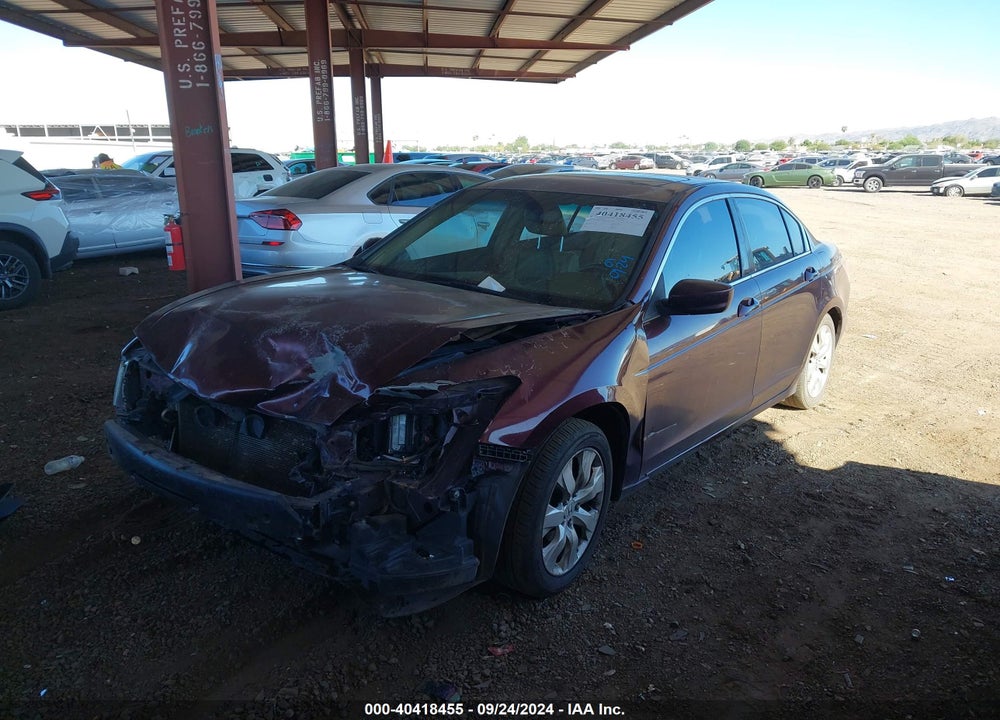 2008 HONDA ACCORD 2.4 EX-L VIN: JHMCP268X8C034876