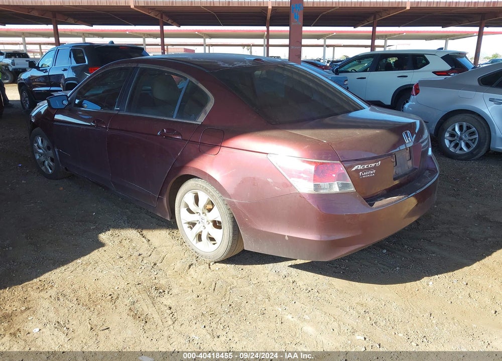 2008 HONDA ACCORD 2.4 EX-L VIN: JHMCP268X8C034876