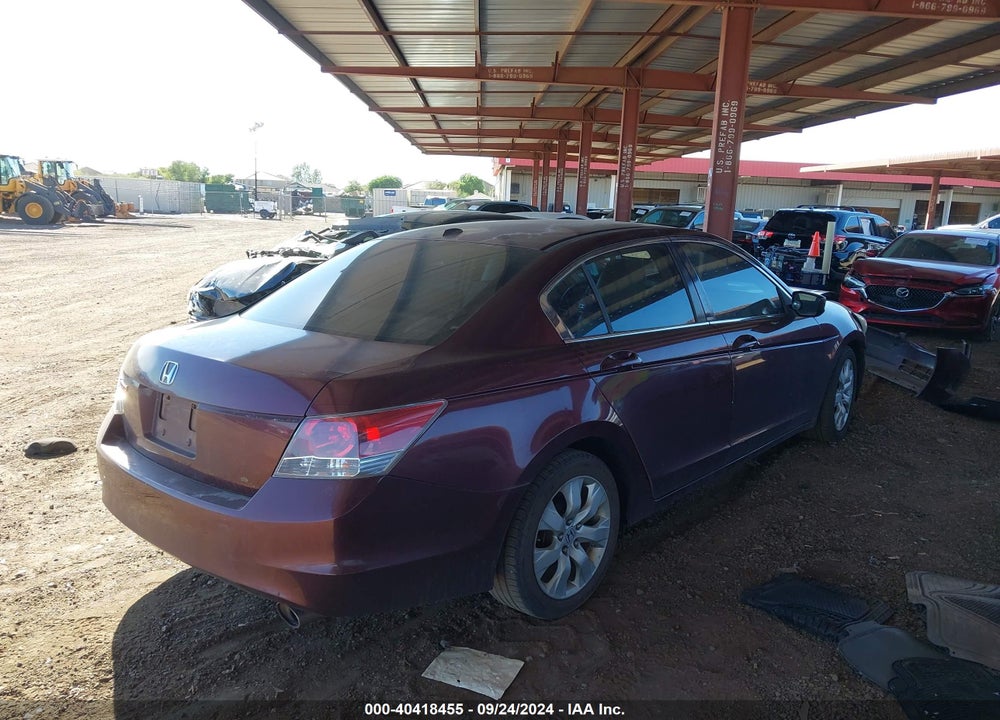 2008 HONDA ACCORD 2.4 EX-L VIN: JHMCP268X8C034876
