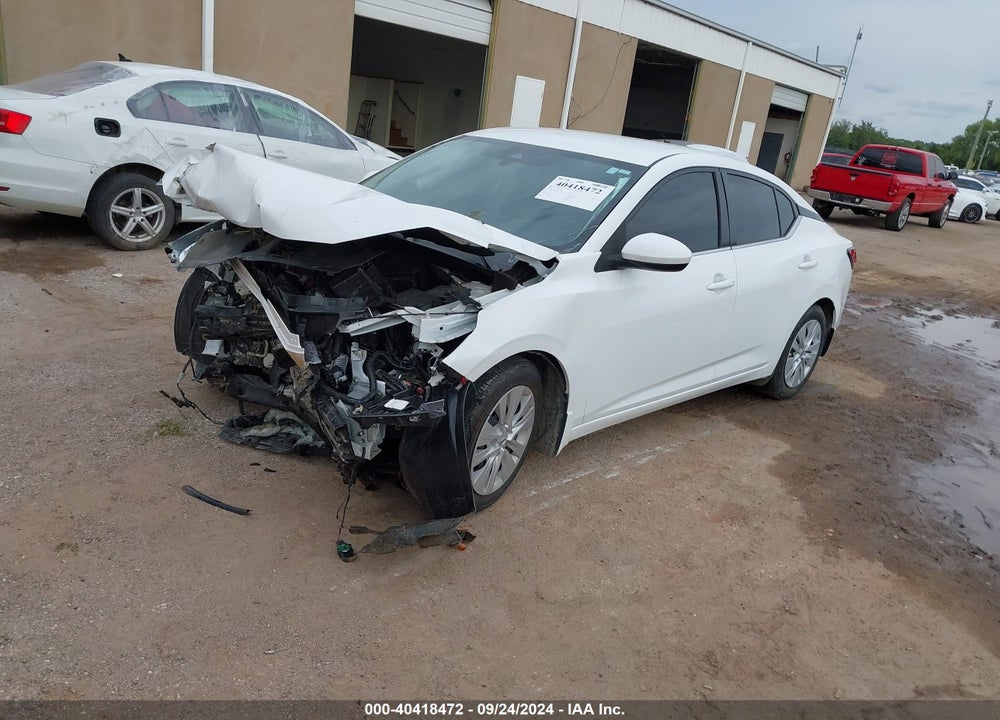 2022 NISSAN SENTRA VIN: 3N1AB8BV6NY280285