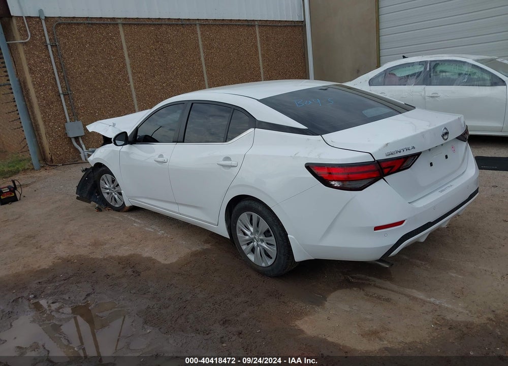 2022 NISSAN SENTRA VIN: 3N1AB8BV6NY280285