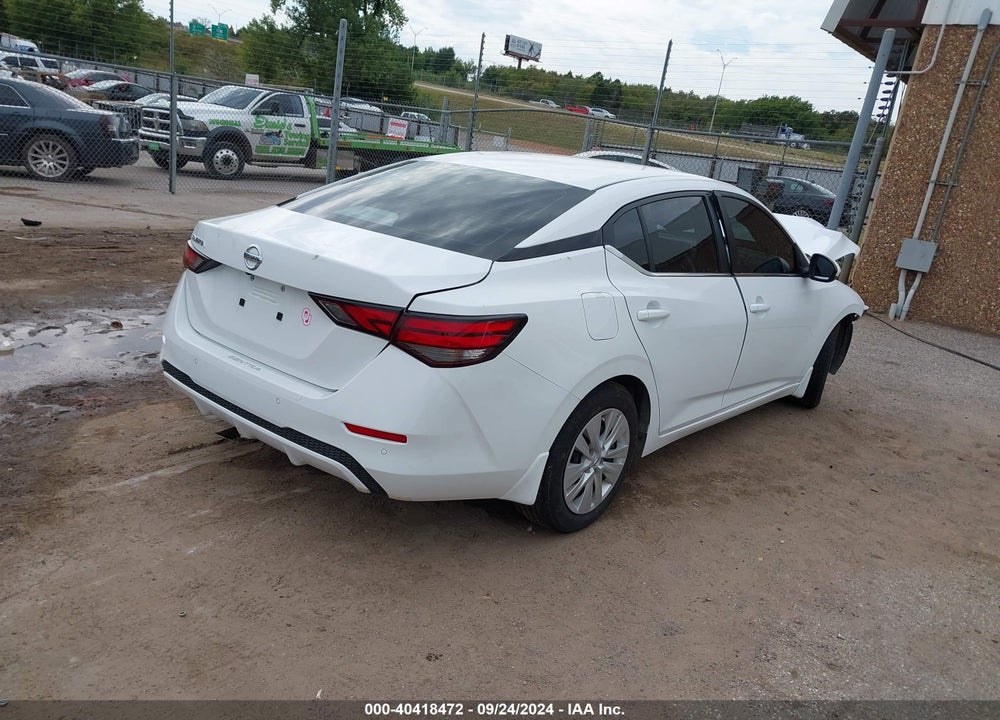 2022 NISSAN SENTRA VIN: 3N1AB8BV6NY280285