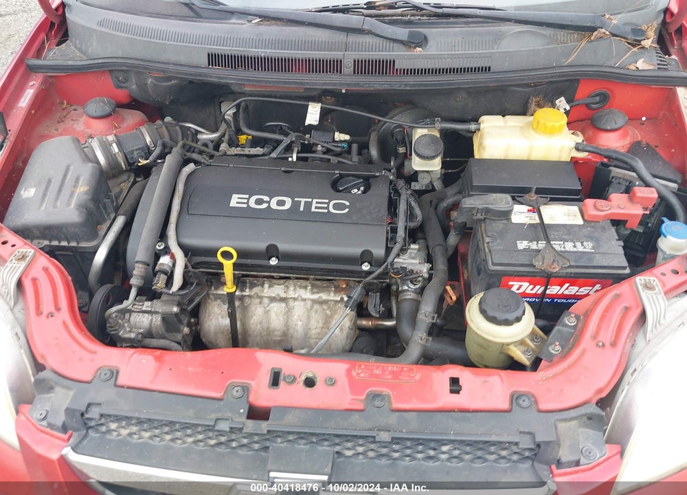 2009 CHEVROLET AVEO LT VIN: KL1TD56E49B332193