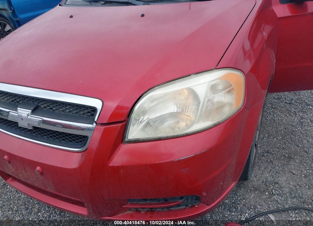 2009 CHEVROLET AVEO LT VIN: KL1TD56E49B332193