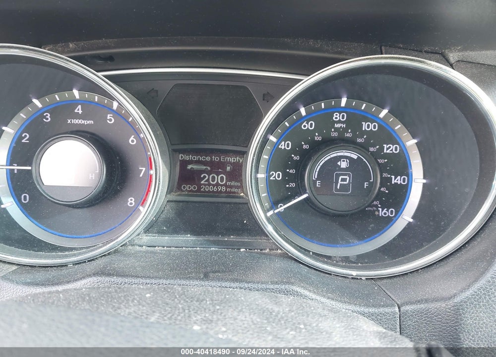 2014 HYUNDAI SONATA GLS VIN: 5NPEB4AC4EH930154
