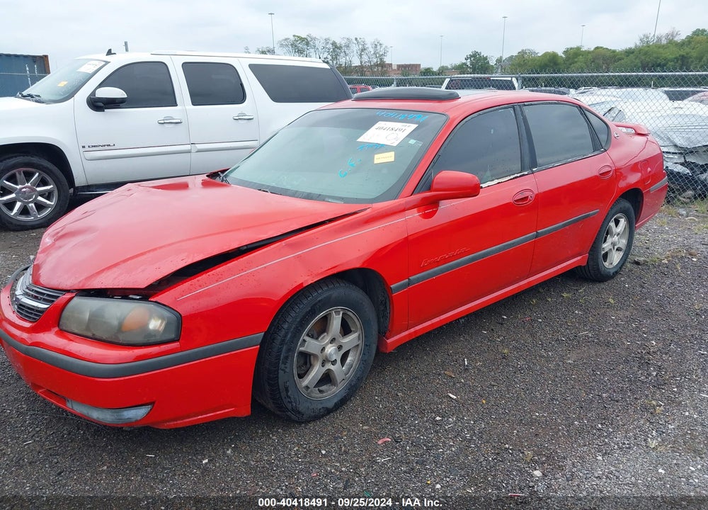 2003 CHEVROLET IMPALA LS VIN: 2G1WH52K939222229