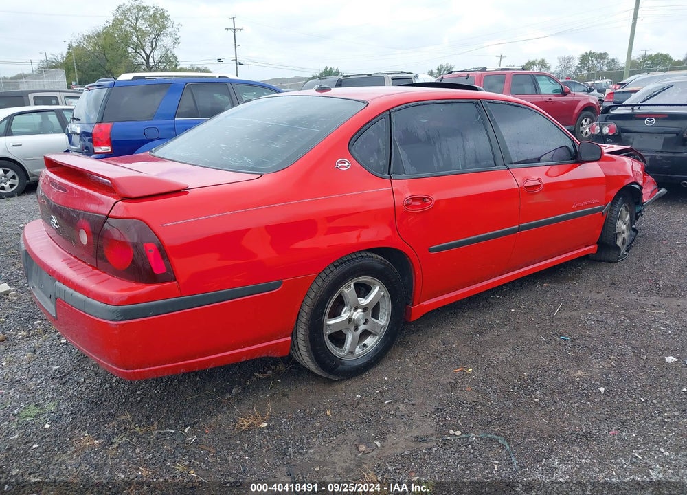 2003 CHEVROLET IMPALA LS VIN: 2G1WH52K939222229