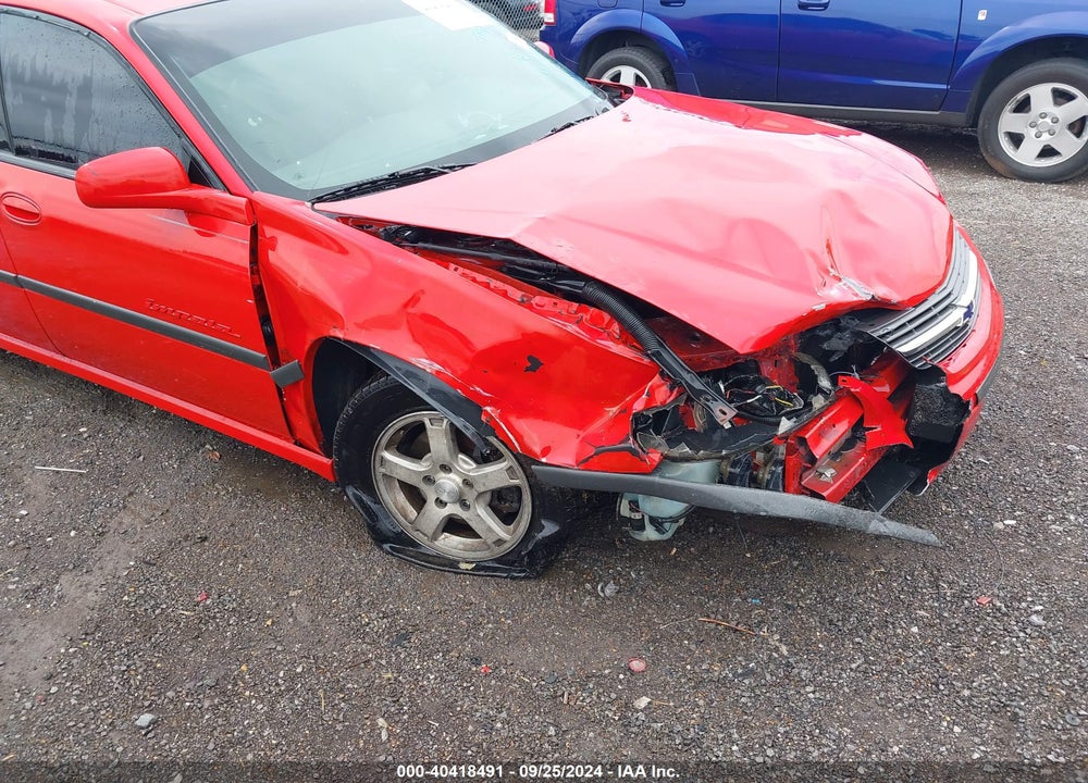 2003 CHEVROLET IMPALA LS VIN: 2G1WH52K939222229