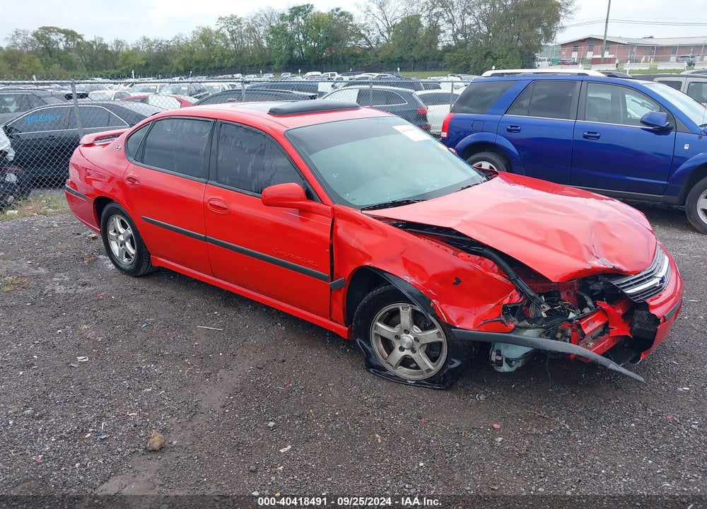 2003 CHEVROLET IMPALA LS VIN: 2G1WH52K939222229