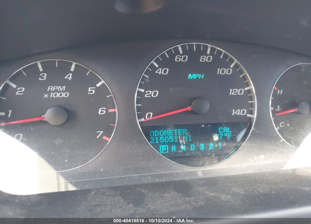 2007 CHEVROLET IMPALA LT VIN: 2G1WC58R079290380