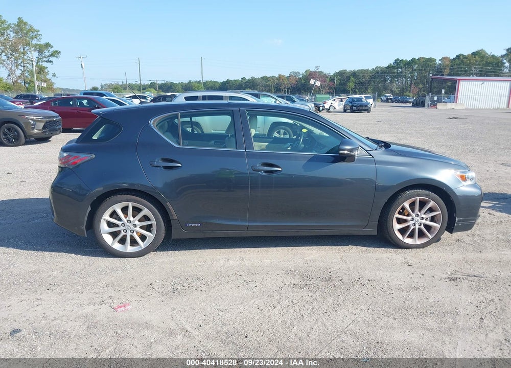 2011 LEXUS CT 200H PREMIUM VIN: JTHKD5BH9B2011047