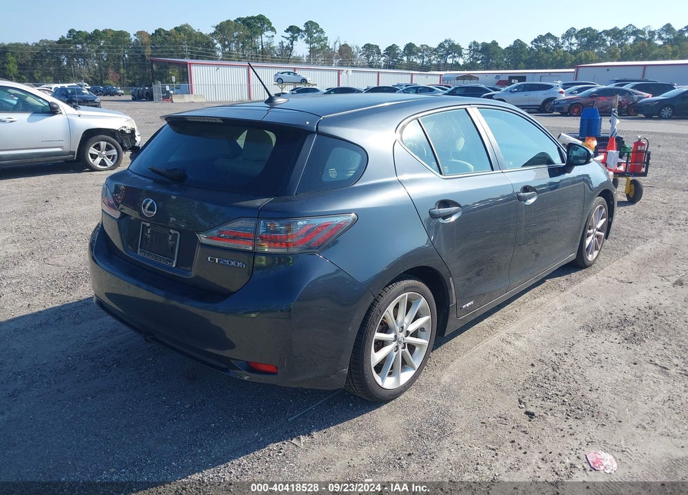 2011 LEXUS CT 200H PREMIUM VIN: JTHKD5BH9B2011047
