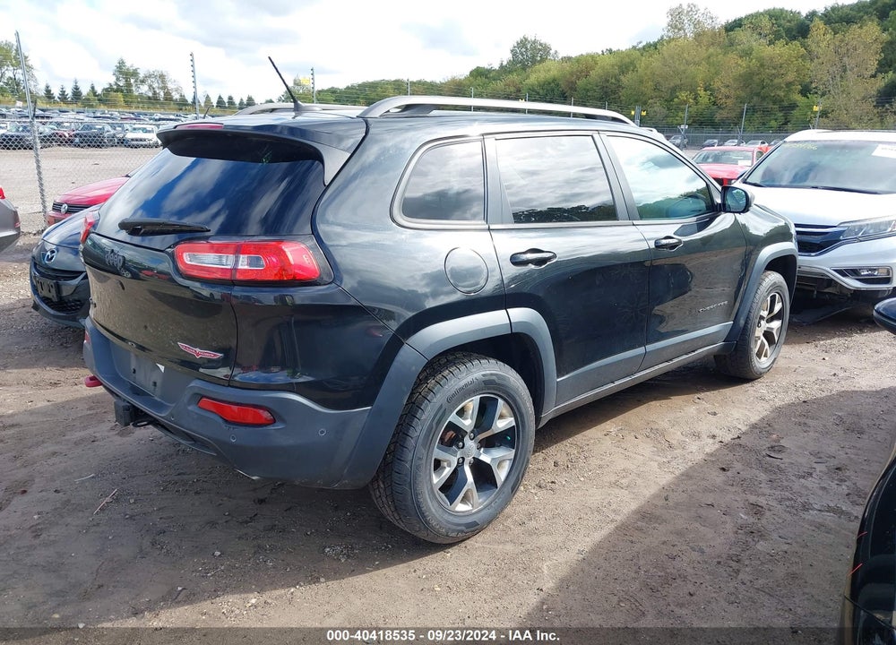 2014 JEEP CHEROKEE TRAILHAWK VIN: 1C4PJMBS8EW147253