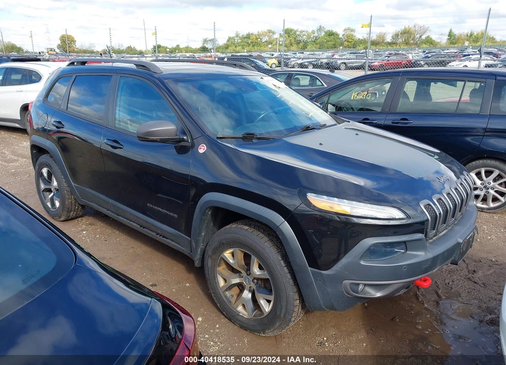 2014 JEEP CHEROKEE TRAILHAWK VIN: 1C4PJMBS8EW147253