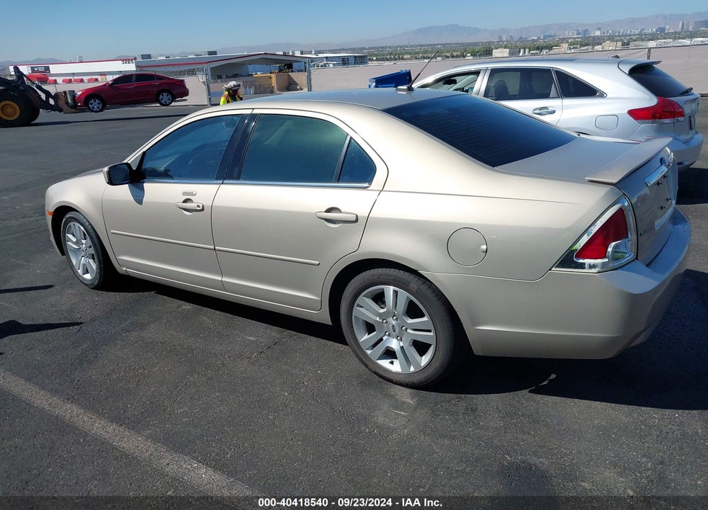 2008 FORD FUSION SEL VIN: 3FAHP08Z88R149310
