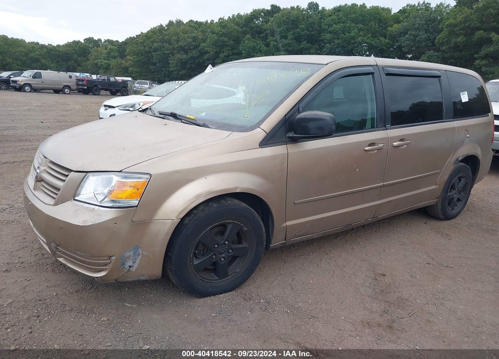 2009 DODGE GRAND CARAVAN SE VIN: 2D8HN44E09R510886