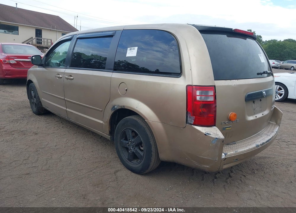 2009 DODGE GRAND CARAVAN SE VIN: 2D8HN44E09R510886