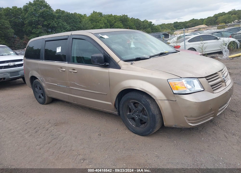 2009 DODGE GRAND CARAVAN SE VIN: 2D8HN44E09R510886