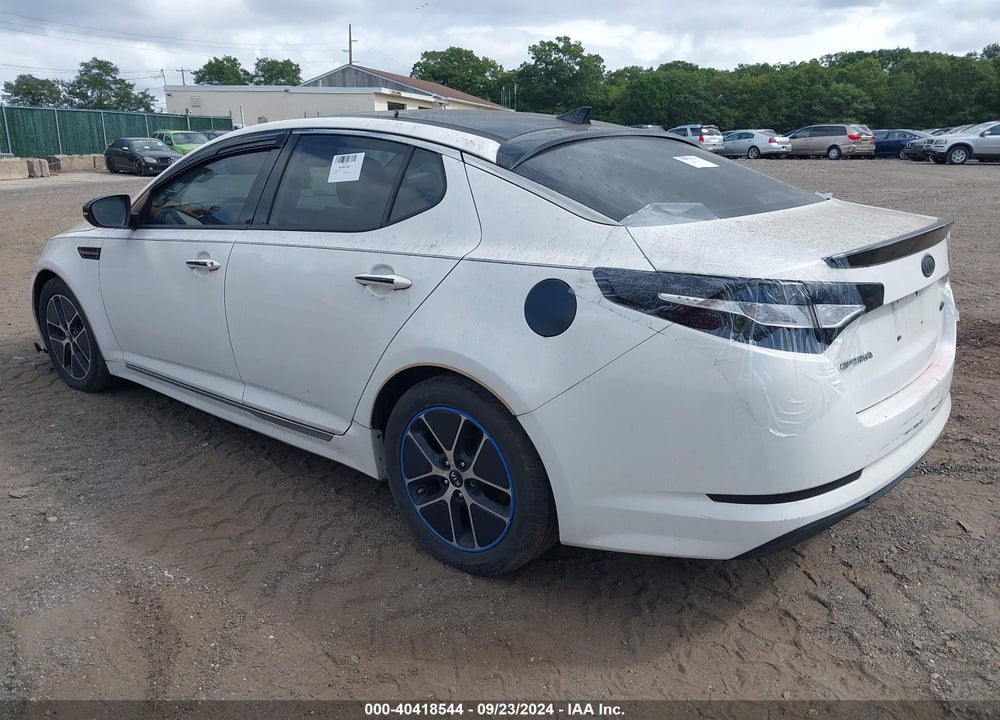 2011 KIA OPTIMA HYBRID EX VIN: KNAGM4ADXB5007987